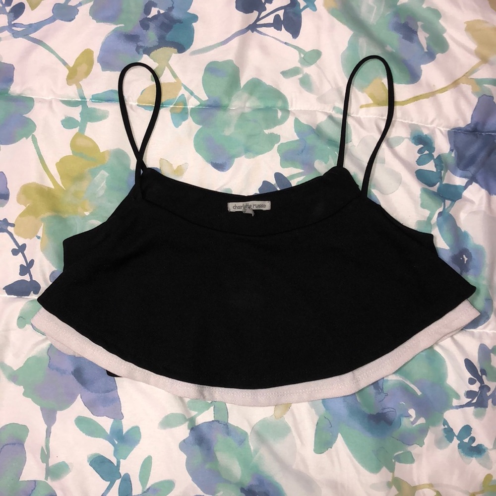 2 for $20 B&W crop top